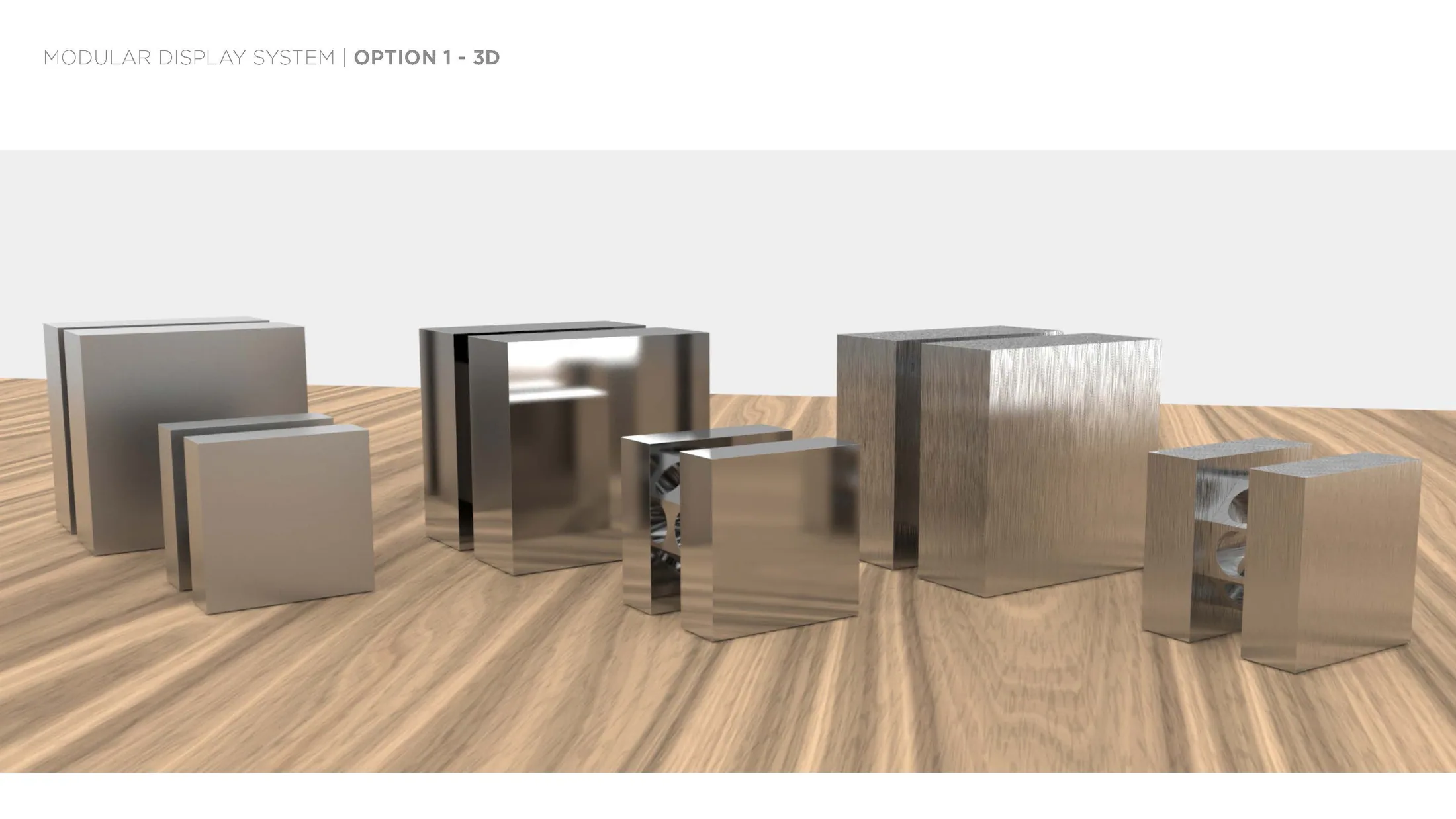 Color and component studies in the Structure VGS concept presentation