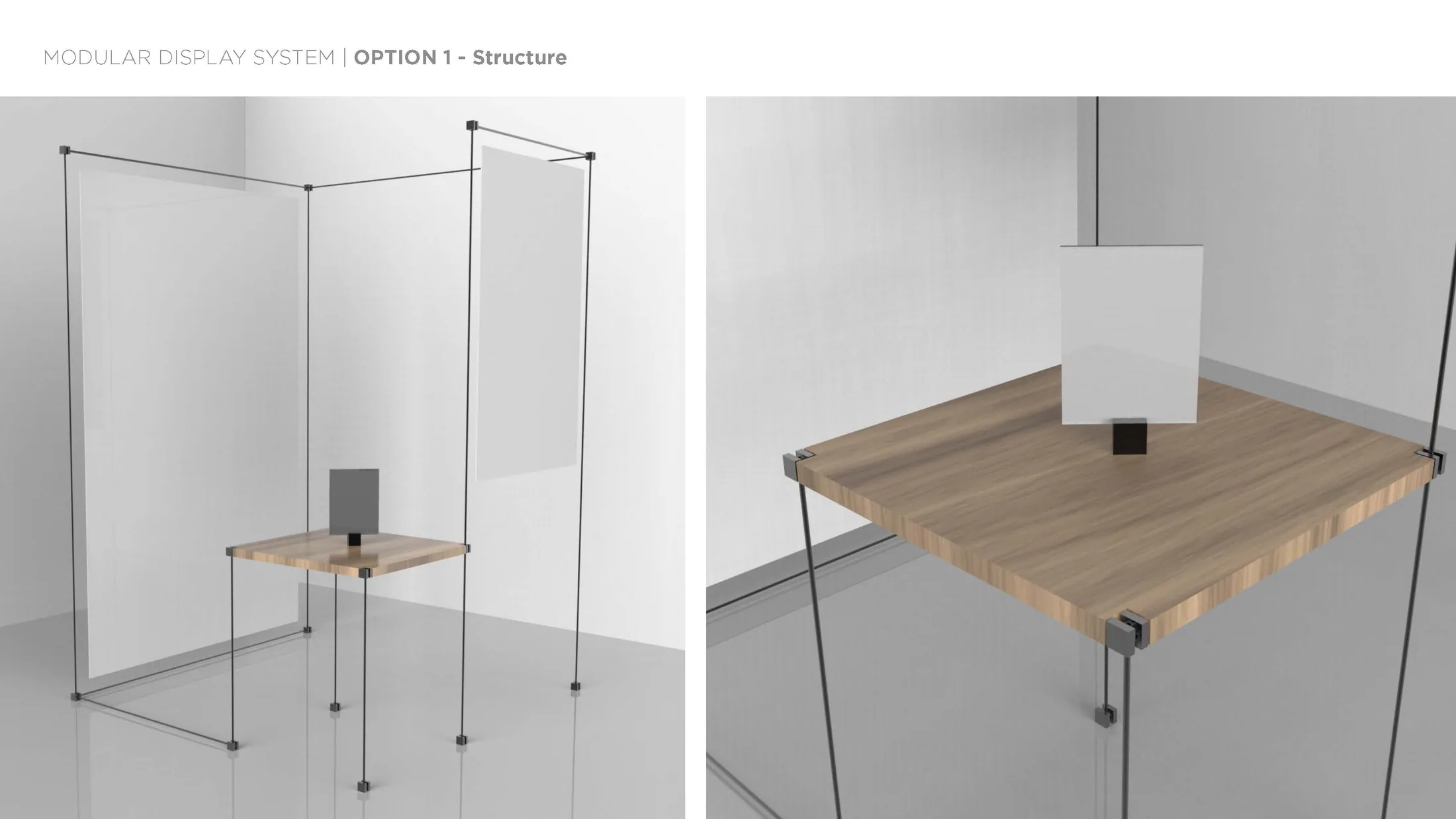 Merchandise application in the Structure VGS concept presentation